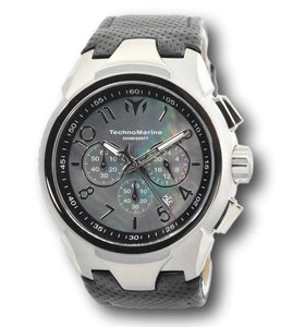 Technomarine Sea Men's 48mm Black Mother of Pearl Chronograph Watch TM-718001-Klawk Watches