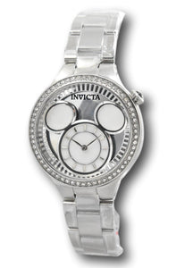 Invicta Disney Luxe Women's 35mm Limited Edition Silver MOP Mickey Watch 36263-Klawk Watches