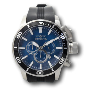 Invicta Corduba Men's 52mm Sapphire Blue Dial Silicone Chronograph Watch 33699-Klawk Watches