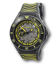 Load image into Gallery viewer, TechnoMarine Cruise Shark Automatic Men&#39;s 47mm Black / Yellow Watch TM-118026-Klawk Watches

