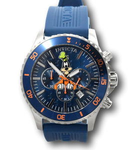 Invicta Disney Goofy Men's 48mm Limited Edition Blue Chronograph Watch 39051-Klawk Watches