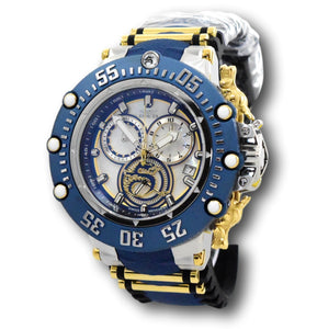 Invicta Subaqua Noma VII Dragon Mens 52mm Blue MOP Swiss Chronograph Watch 33647-Klawk Watches