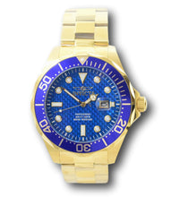Load image into Gallery viewer, Invicta Pro Diver Men&#39;s 47mm Blue Carbon Fiber Dial Gold Stainless Watch 14357-Klawk Watches
