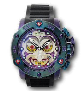 Invicta DC Comics Joker Men's 52mm Limited Ed Swiss Chronograph Watch 34937-Klawk Watches