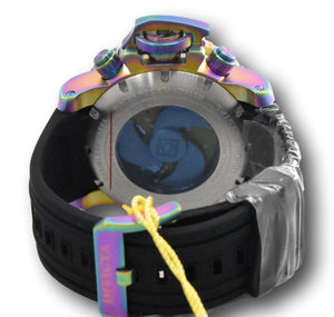 Invicta Sea Hunter Men's 70mm MOP Dial Rainbow Swiss Chrono Watch 34726 Rare-Klawk Watches