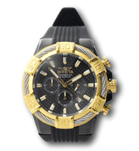Load image into Gallery viewer, Invicta Bolt Men&#39;s 52mm Black Carbon Fiber Dial Silicone Chronograph Watch 25687-Klawk Watches
