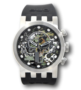 Invicta Marvel Punisher Men's 46mm Limited Ed Swiss Chronograph Watch 34680-Klawk Watches