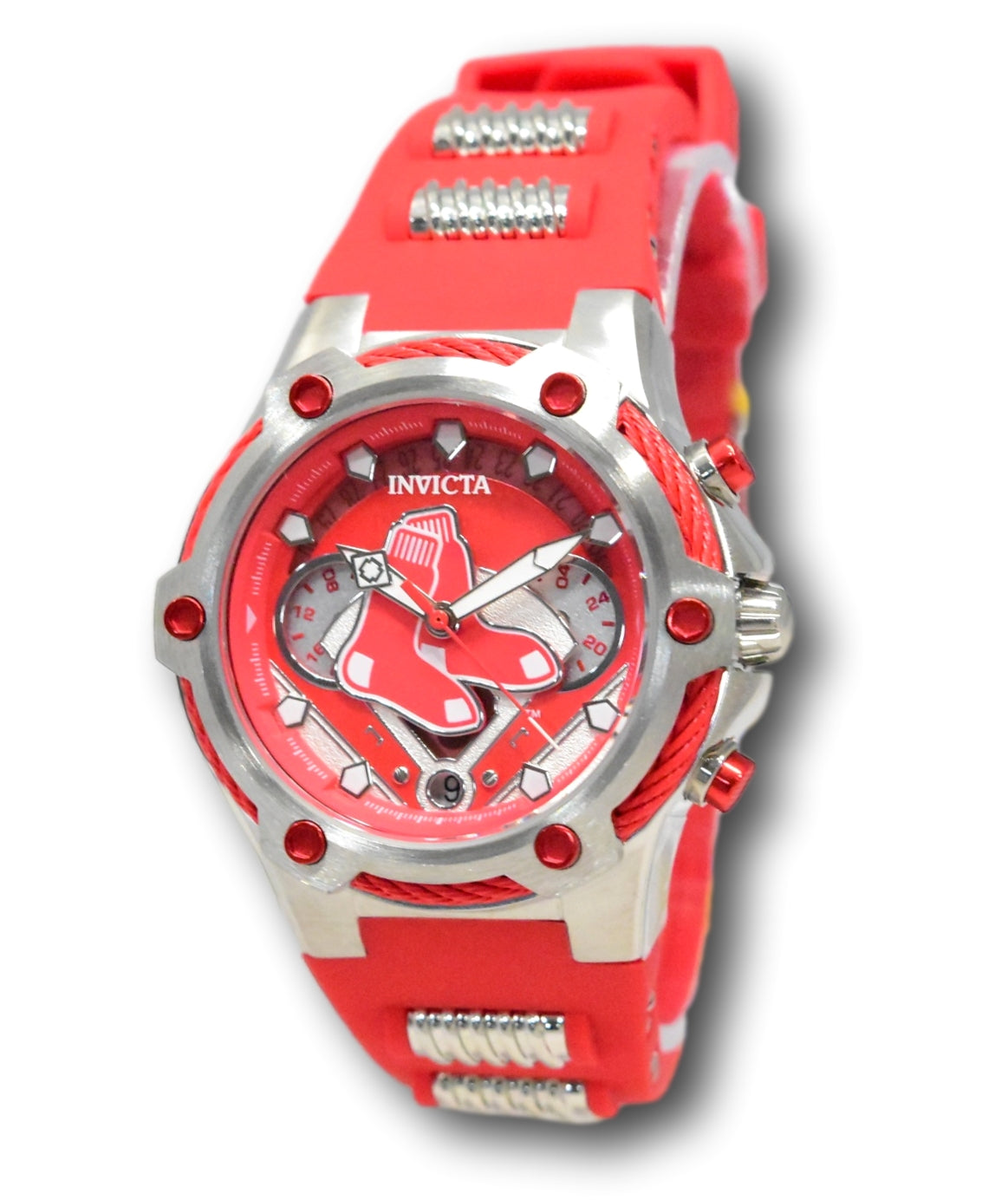 White Louisville Cardinals Competitor Two-Tone Watch