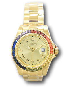 Invicta Angel Women's 40mm Rainbow Cubic Zirconia Swiss Quartz Watch 20022-Klawk Watches