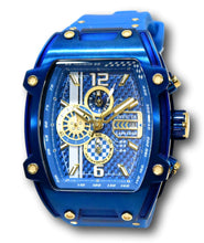 Load image into Gallery viewer, Invicta S1 Rally Diablo Men&#39;s 48mm LARGE Blue Carbon Fiber Chrono Watch 44135-Klawk Watches
