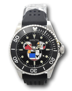 Invicta Disney Mens 44mm Mickey Mouse Abstract Limited Edition Black Watch 37679-Klawk Watches