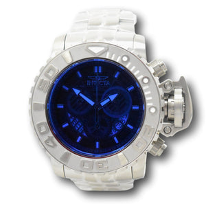 Invicta Sea Hunter Men's 70mm Blue Tinted Crystal Swiss Chronograph Watch 32642-Klawk Watches