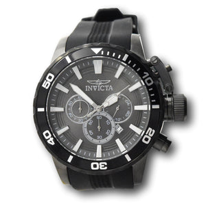 Invicta Corduba Men's 52mm Gunmetal Gray Dial Silicone Chronograph Watch 33705-Klawk Watches