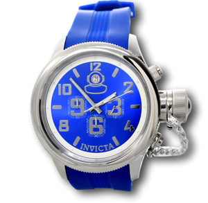 Invicta Russian Diver Men's 52mm Brilliant Blue Sunray Chronograph Watch 33018-Klawk Watches