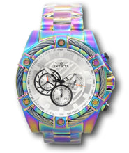 Load image into Gallery viewer, Invicta Bolt Men&#39;s 52mm Iridescent Rainbow White Dial Chronograph Watch 25520-Klawk Watches
