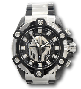 Invicta Star Wars Mandalorian Men's 56mm LARGE Limited Swiss Chrono Watch 34882-Klawk Watches