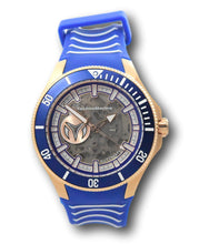 Load image into Gallery viewer, TechnoMarine Cruise Shark Automatic Men&#39;s 47mm Rose Gold &amp; Blue Watch TM-118024-Klawk Watches
