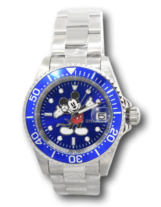 Invicta Disney Automatic Men's 40mm Mickey Limited Edition Blue Dial Watch 32504-Klawk Watches