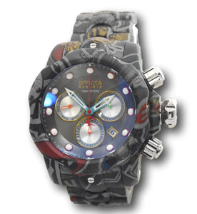 Invicta Reserve Venom Men s 54mm Hydroplated Graffiti Swiss Chrono