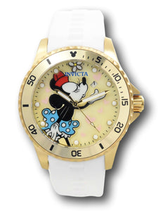 Invicta Disney Limited Edition Women's 40mm Gold MOP Minnie Mouse Watch 39527-Klawk Watches