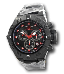 Invicta Subaqua Noma IV Men's 50mm BLACK LABEL Swiss Chrono Watch 34303 RARE-Klawk Watches