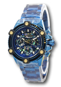 Invicta Coalition Forces Women's 38mm Abalone MOP Dial Blue Watch 35981 RARE-Klawk Watches