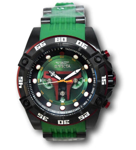 Invicta Star Wars Men's 52mm Boba Fett Limited Edition Chronograph Watch 40092-Klawk Watches