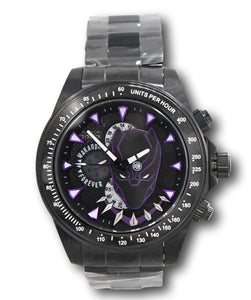 Invicta Marvel Black Panther Men's 50mm Wakanda Limited Dual Time Watch 36354-Klawk Watches