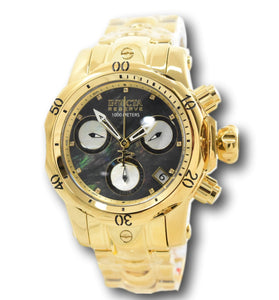 Invicta Reserve Venom Lady 42mm Black MOP Diamond Dial Swiss Chrono Watch 28619-Klawk Watches