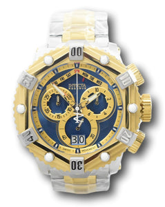Invicta Reserve Huracan Men's 53mm Silver & Blue Swiss Chronograph Watch 36628-Klawk Watches