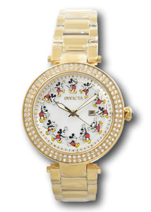 Invicta Disney Women's 38mm Mickey Mouse Limited Edition MOP Dial Watch 36348-Klawk Watches