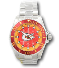Load image into Gallery viewer, Invicta Kansas City Chiefs Men&#39;s 47mm Limited Stainless Quartz Watch 36945-Klawk Watches
