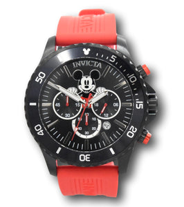 Invicta Disney Men's 48mm Mickey Mouse Limited Edition Red Chrono Watch 39517-Klawk Watches