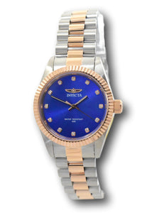Invicta Specialty Luxe Women's 36mm Rose Gold Blue Dial Quartz Watch 29512-Klawk Watches