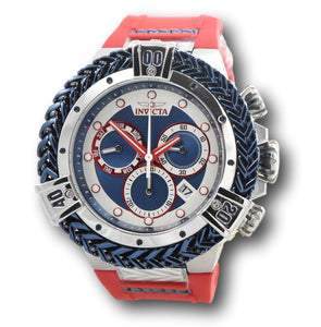 Invicta Reserve Hercules Men's 53mm Blue & Red Swiss Chronograph Watch 35585-Klawk Watches