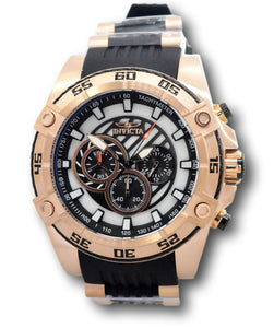 Invicta Speedway Men's 52mm Mother Pearl Dial Rose Gold Chronograph Watch 37013-Klawk Watches