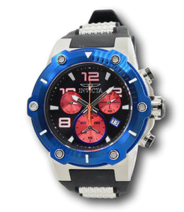 Invicta Speedway Viper Men's 52mm Electric Blue Swiss Chronograph Watch 34017-Klawk Watches