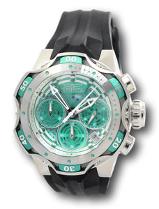 Invicta Venom Lady Women's 44mm Sea Foam Green Dial Chronograph Watch 33641-Klawk Watches