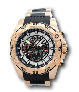 Invicta Speedway Men's 52mm Mother Pearl Dial Rose Gold Chronograph Watch 37013-Klawk Watches