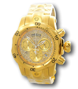 Invicta Venom Lady PAVE Diamond Dial .78ctw Womens 42mm Swiss Chrono Watch 39432-Klawk Watches