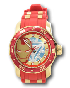 Invicta Marvel Ironman Men's 48mm Limited Edition Red Quartz Watch 34751-Klawk Watches