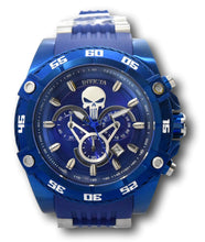 Load image into Gallery viewer, Invicta Marvel Punisher Men&#39;s 52mm Electric Blue Limited Ed Chrono Watch 38180-Klawk Watches
