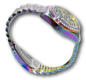TechnoMarine Manta Ray Luxe Women's 40mm Rainbow Black Crystals Watch TM-221021-Klawk Watches