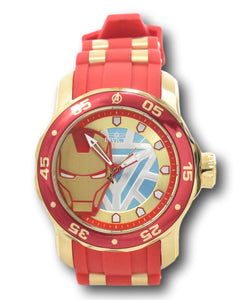 Invicta Marvel Ironman Men's 48mm Limited Edition Red Quartz Watch 34751-Klawk Watches