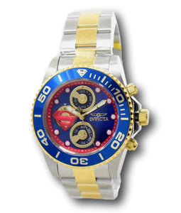Invicta DC Comics Superman Men's 43mm Limited Edition Chronograph Watch 29063-Klawk Watches