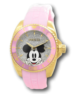 Invicta Disney Luxe Women's 38mm Limited Edition Mickey Glitter Dial Watch 37893-Klawk Watches