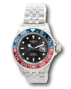 Invicta Pro Diver Men's 40mm Pepsi Bezel 200M Stainless Quartz Watch 34102-Klawk Watches