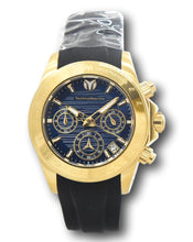 Load image into Gallery viewer, TechnoMarine Manta Ray Women&#39;s 38mm Blue Dial Gold Chronograph Watch TM-219043-Klawk Watches
