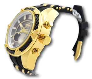 Invicta Bolt Men's 52mm Black Dial Gold-Tone Miyota Chronograph Movement 31446-Klawk Watches