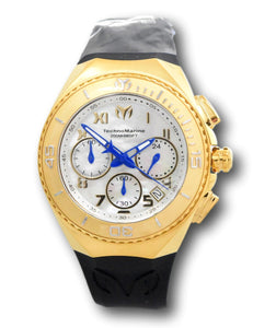 Technomarine Ocean Manta Mid-Size Mens 40mm MOP Gold Chronograph Watch TM-218022-Klawk Watches